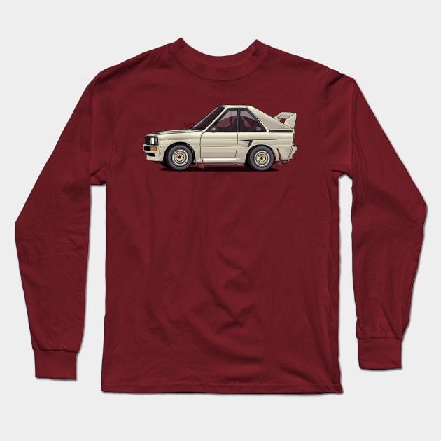 Sport S1 Rally Group B Cartoon Long Sleeve T-Shirt by Mario Ramos Rally Art